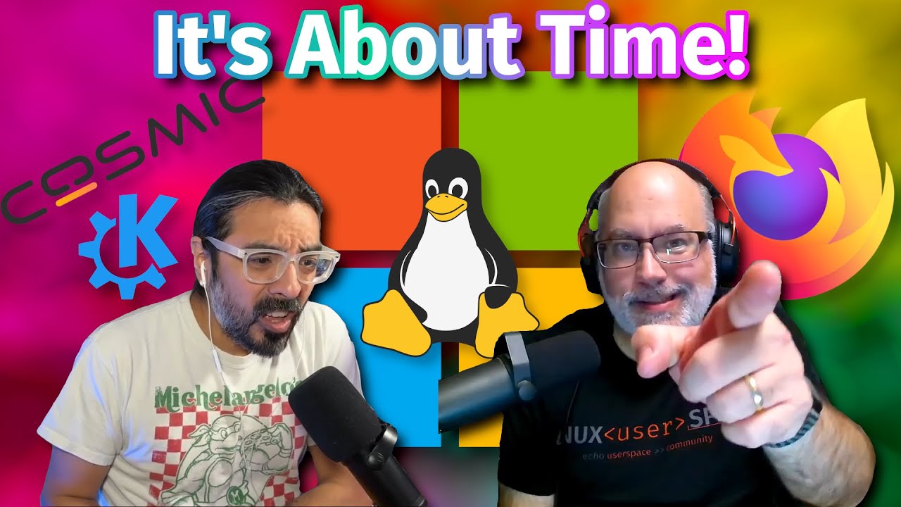 LinuxUserSpace's tweet card. Yet Another Clanker (Season 6 Episode 1)