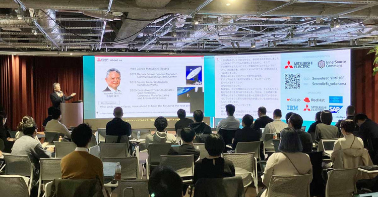 InnerSourceOrg's tweet card. さまざまな製品、サービスの基幹を成すソフトウエアの共有や相互利用（オープンソース、インナーソース）をテーマにした国際会議「インナーソースサミット２０２５」（インナーソース・コモンズ財団主催）が１３日、横浜、ドイツ・ベルリン、米ニューヨーク…