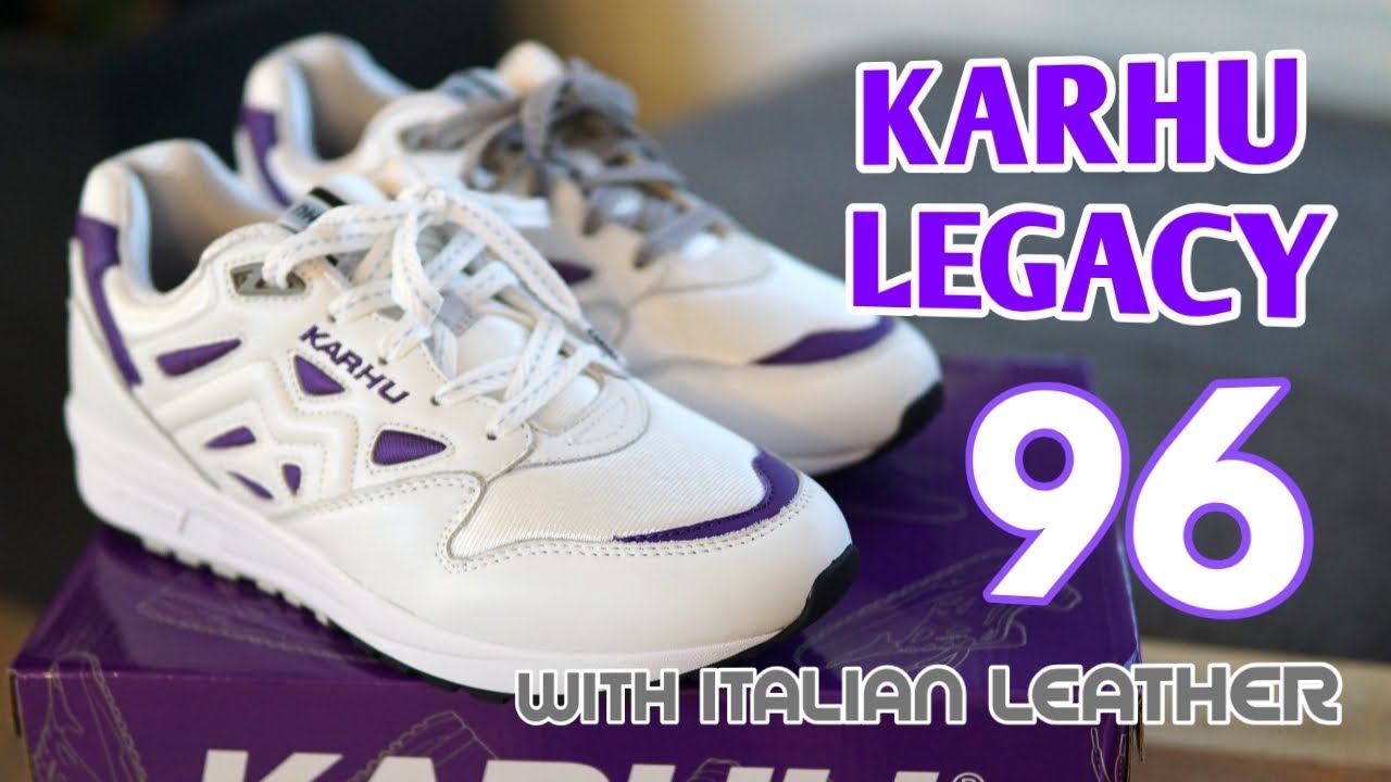 FmstYoutube's tweet card. KARHU LEGACY 96 OG - Italian Leather Dad Shoes? ON FEET / REVIEW /...