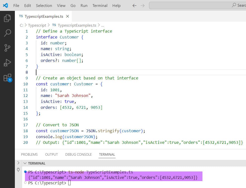 SPGuides's tweet card. Learn 5 ways to convert TypeScript objects to JSON, including handling complex types, circular references, and custom serialization for your web applications.