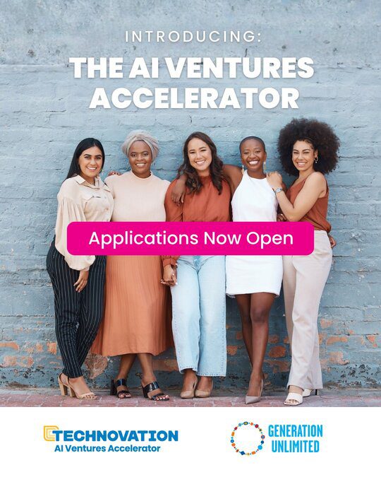 hausaloaded's tweet card. Applications are now open for the 2025 Technovation AI Ventures Accelerator, a free 12-week accelerator programme designed to fast-track young women from idea to investor-ready AI ventures. The...