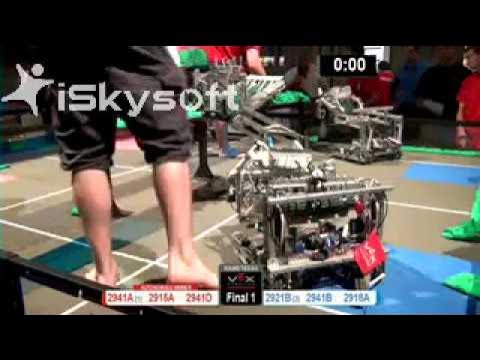 PrimeRobotics's tweet card. 2013 NZ Vex Robotics Nationals Final 1 - 2941a, 2915a (red) vs 2921b,...