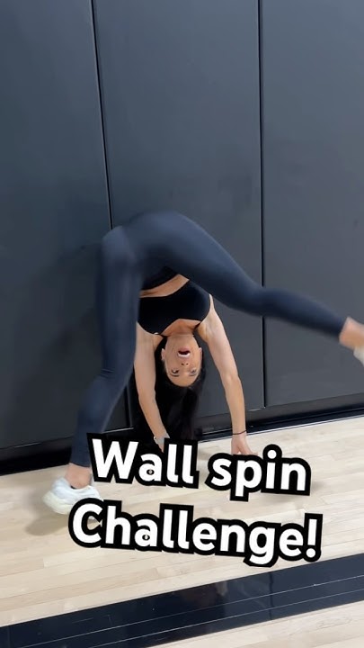 rrabg5's tweet card. Wall spin challenge😵‍💫 #shorts #fitness