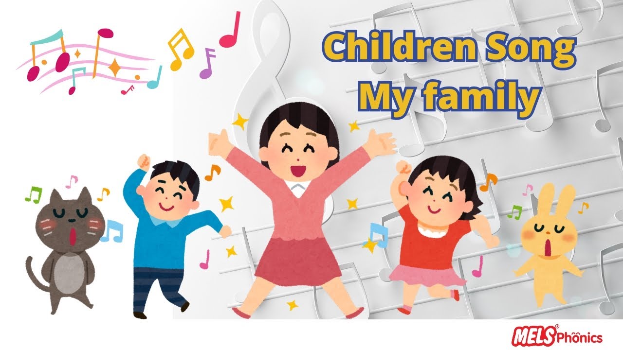 MELS43764084's tweet card. Children song || My First Book-Word-Family || Kids song || Learn...