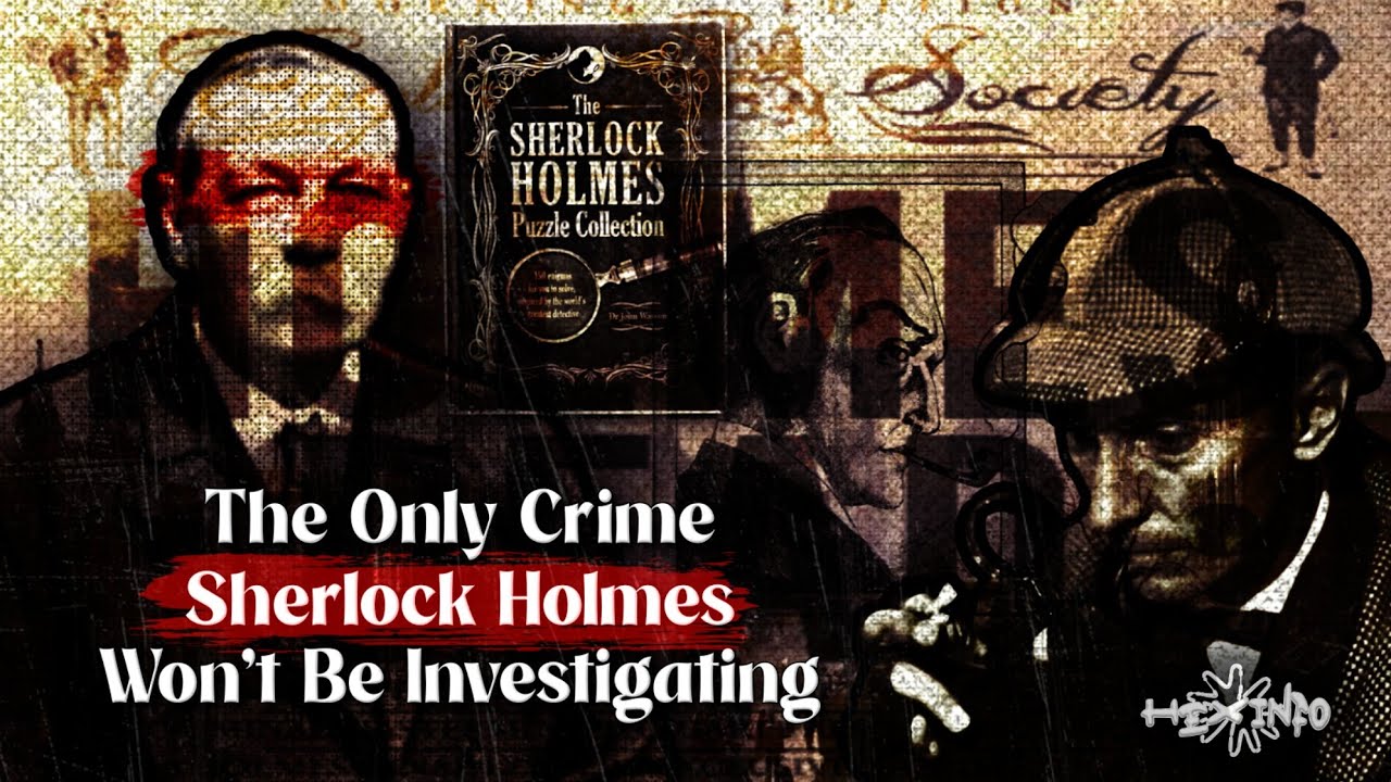 anonimoinput's tweet card. The Untold Power Struggle: Arthur Conan Doyle vs Sherlock Holmes