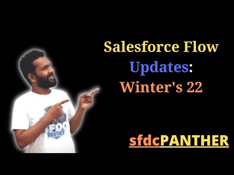 sfdcpanther's tweet card. Winter 22 Flow Updates in #Salesforce | #SFDCPanther | AMIT SINGH