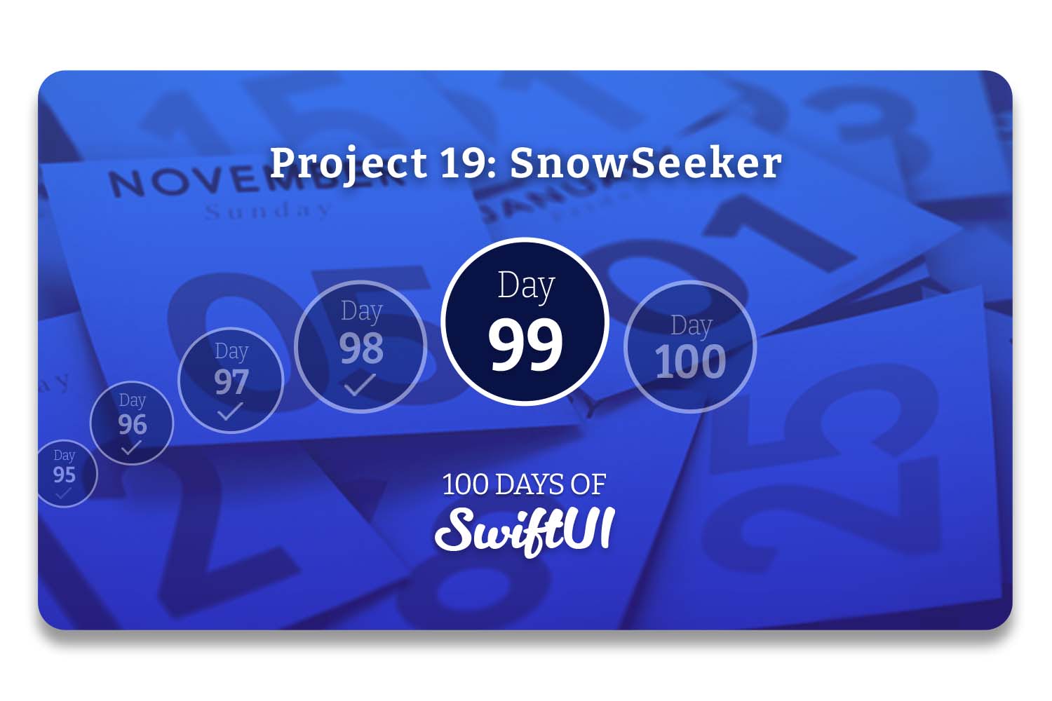 leniwsek's tweet card. Follow the 100 Days of SwiftUI and learn to build apps for free.