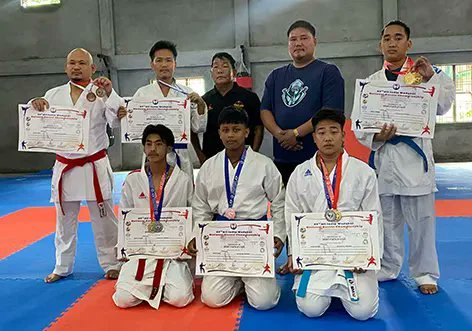 NEMonitor_'s tweet card. The Arunachal Wado-Kai Association secured a total of 17 medals at the 7th All India Wado-Kai National Karate Championship held in Darjeeling. The team’s achievements included 8 gold, 5 silver, and 4...