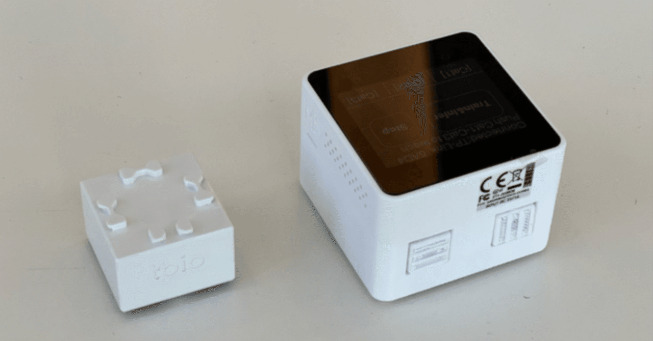 tks's tweet card. xDiversityの2023年といえばデバイス作りであり，田中あきちかさんの圧倒的ご尽力で完成したxModである．クロスモッドと読む．なんとtoioと合体するM5 stackだ．中にディスプレイや振動スピーカーなど我々が視聴覚障害と向き合う中で使ってきた小さいデバイスとロボティクスと機械学習へReadyの環境を合体させたプロトタイピング用ハードウェアである．midi出力も出せる．...