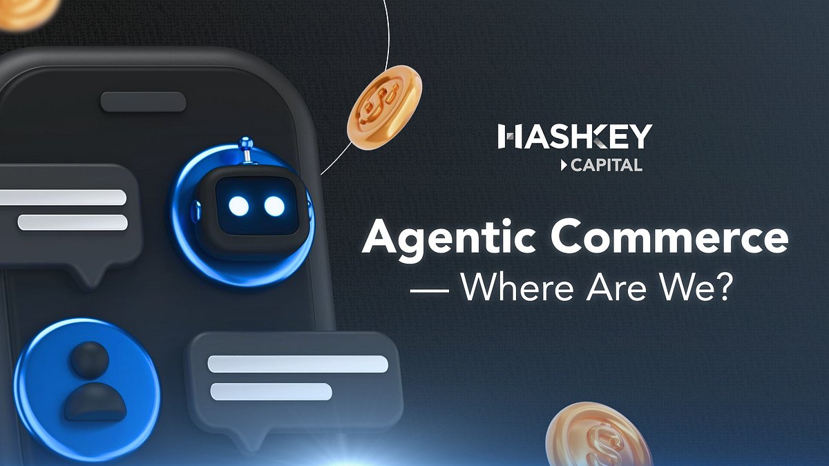HashKey_Capital's tweet card. Agentic commerce, the buzzword of 2025 has become a leading narrative in 2025, promising to transform the way we engage and transact with…
