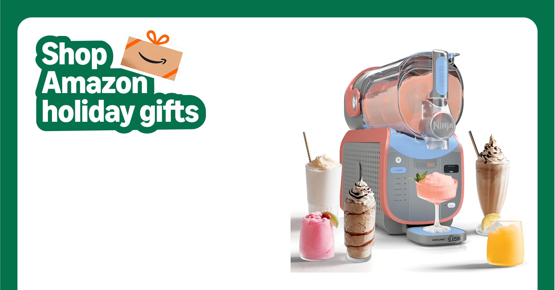 shire3570's tweet card. What makes the the Ninja SLUSHI Max the smartest, fastest, thickest slush, and most powerful* slush machine? Ninja pioneered the smart frozen drink maker category, and as an industry innovator, Ninja...