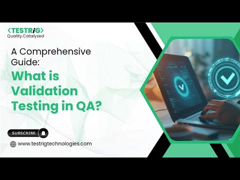 testrig_qa's tweet card. A Comprehensive Guide What is Validation Testing in QA
