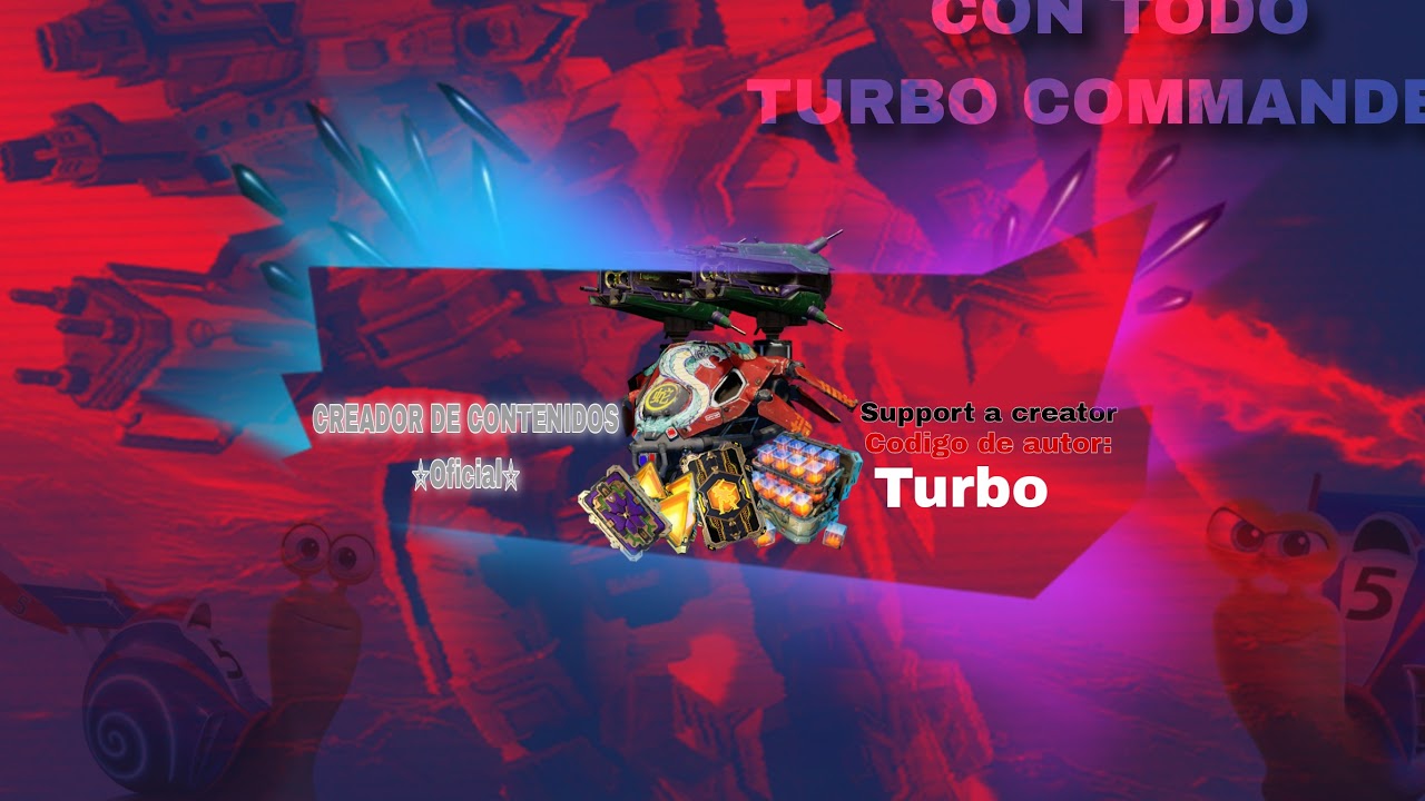Turb0commander's tweet card. 🔴Transmisión en directo de Turbo Commander WR – Walkingwarrobots