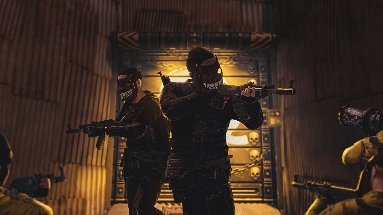 RustSynergy's tweet card. THE TRIO IN A CLANS WORLD - RUST RAID DEFENCE