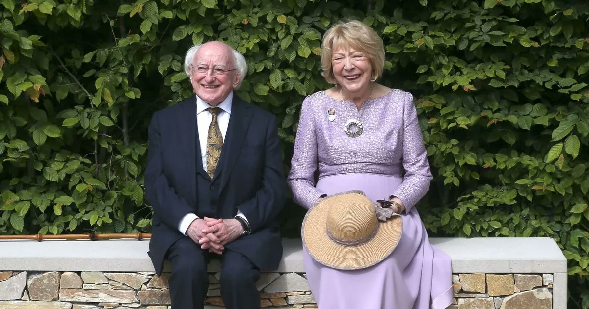 RSVPMagazine's tweet card. After 14 years as Ireland’s President, Michael D. Higgins has left Áras an Uachtaráin with his wife Sabina, as Catherine Connolly takes over the role for her first term