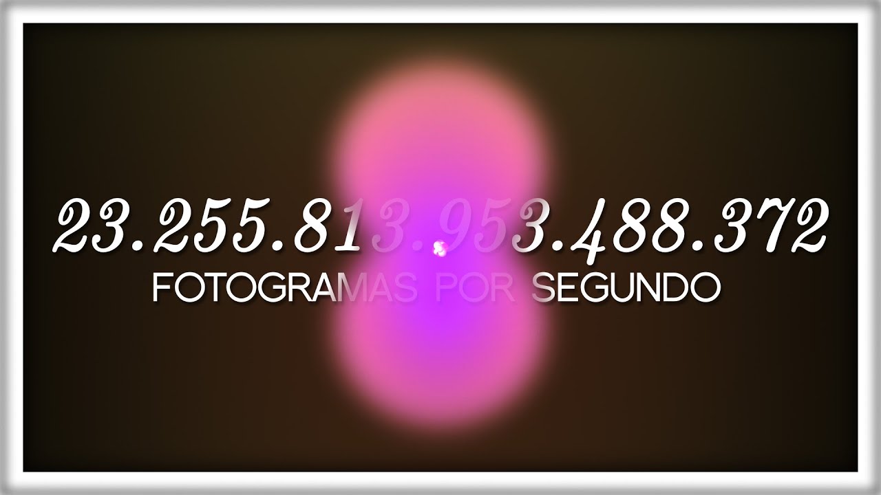 tomATTOsecond's tweet card. 23.255.813.953.488.372 Fotogramas por Segundo