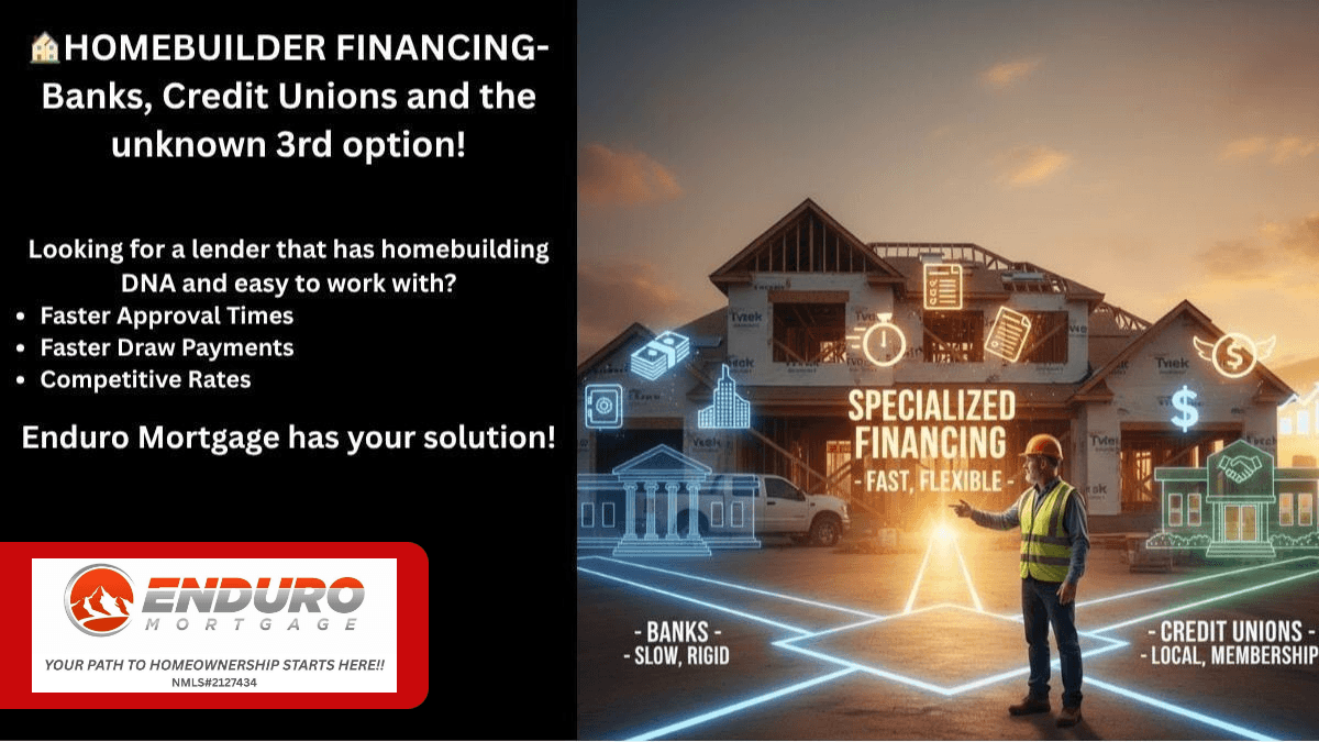 DaneEnduro's tweet card. Building Dreams: General Contractor Financing – Banks vs. Credit Unions & The Cash Flow Tightrop...