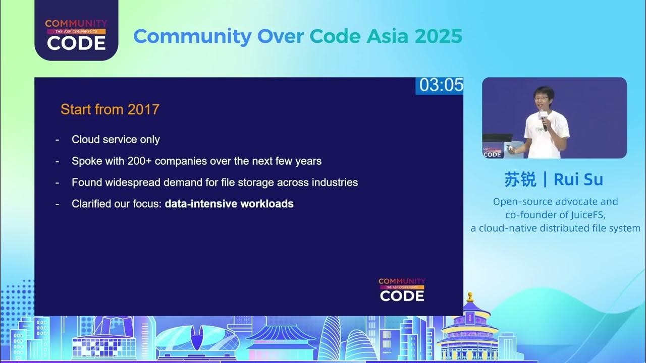 suavesu's tweet card. Why We Chose Openness: The Story Behind JuiceFS Switching to Apache...