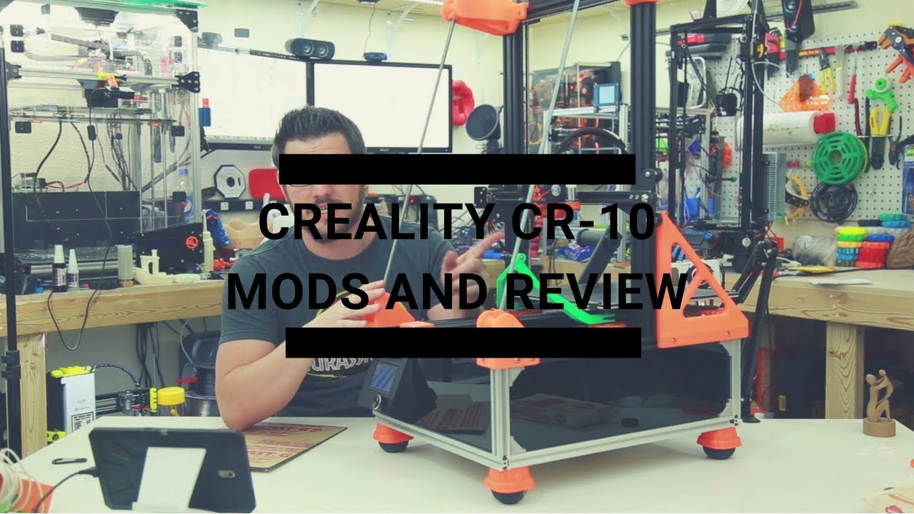 XycomLoL's tweet card. Creality CR-10 Mods and Review