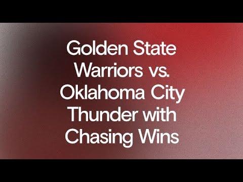 NotChasingWins's tweet card. Game 22: Warriors vs. Thunder