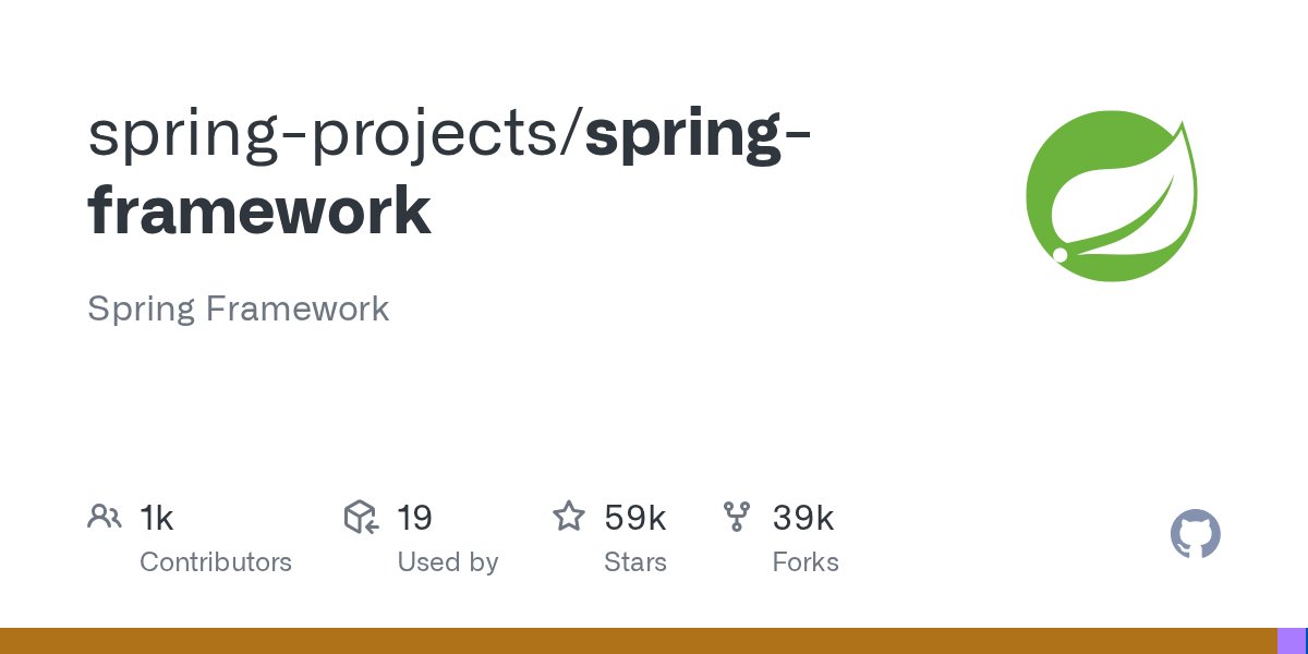 kotlin's tweet card. Spring Framework. Contribute to spring-projects/spring-framework development by creating an account on GitHub.