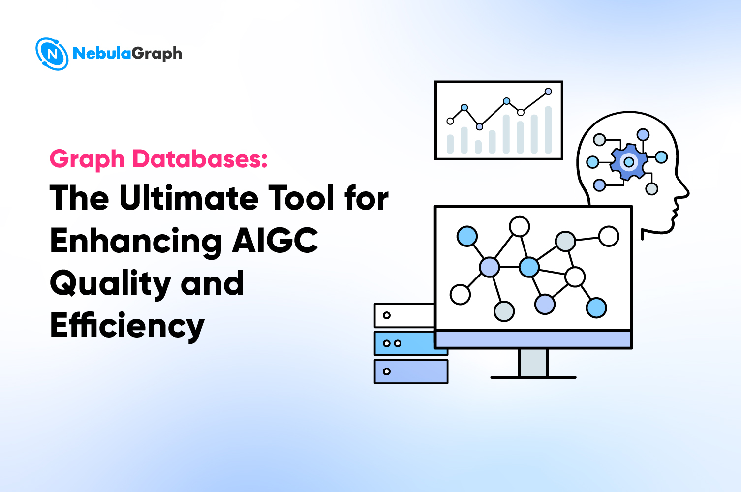 NebulaGraph's tweet card. Graph databases are the backbone for AIGC because the advanced querying capabilities enhance AI's ability to understand complex data relationships.