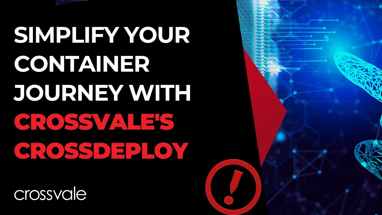 crossvale's tweet card. Simplify Your Container Journey with Crossvale's CrossDeploy |...