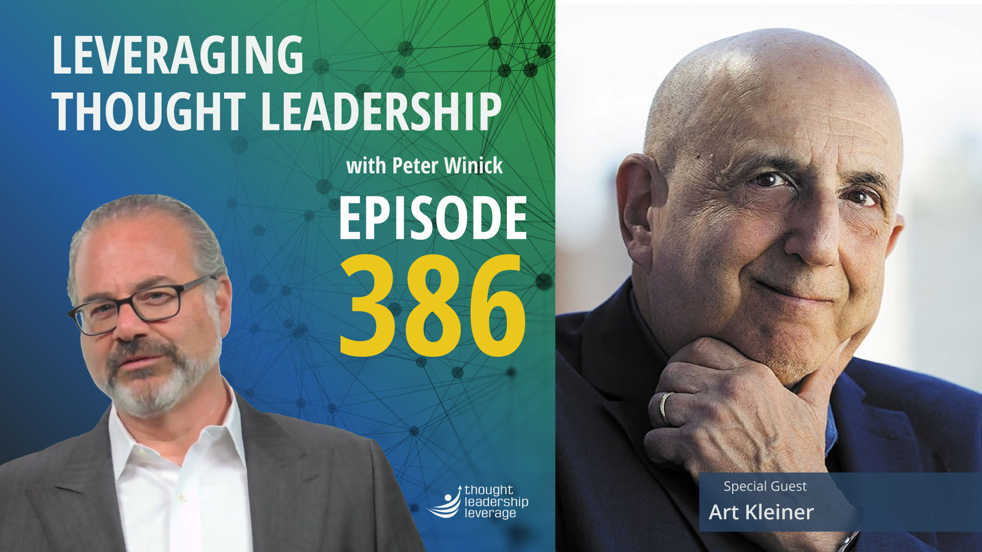 PeterWinick's tweet card. An interview with Art Kleiner about new methods in management as well as understanding and solving business problems.