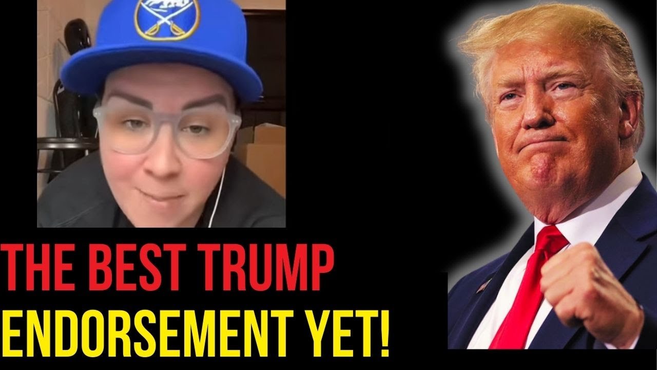 arraymoney's tweet card. Woke Influencer Accidentally Creates The best Trump Ad!!!!!!!!