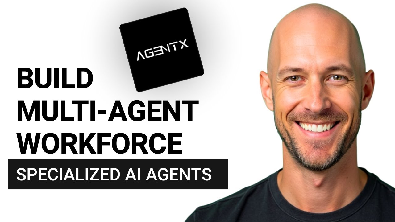 AgentX_AI's tweet card. Build AI Agents in 5 Minutes | AgentX Review