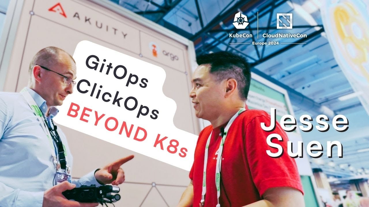 gitopsweekly's tweet card. GitOps & ClickOps beyond Kubernetes - Akuity @ KubeCon EU 2024