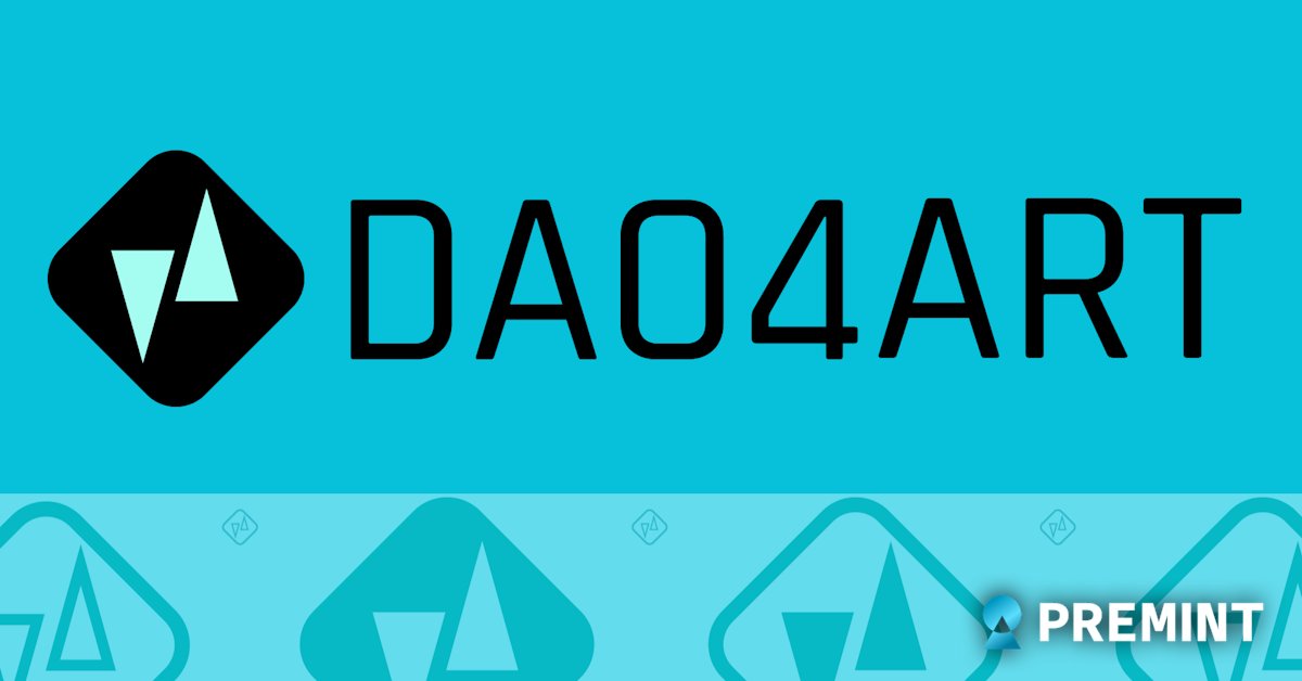 SemiosProtocol's tweet card. DAO4ART DAO4ART focuses on building DAOs to launch NFT collections with royalty tokenization. Solid team with worldwide network and great partners that w…