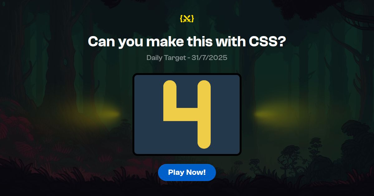 maxiim3_dev's tweet card. The funnest CSS game for web designers & developers