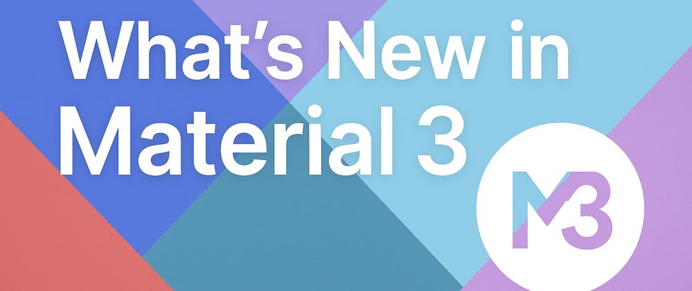 MohitRajput987's tweet card. What is Material 3?