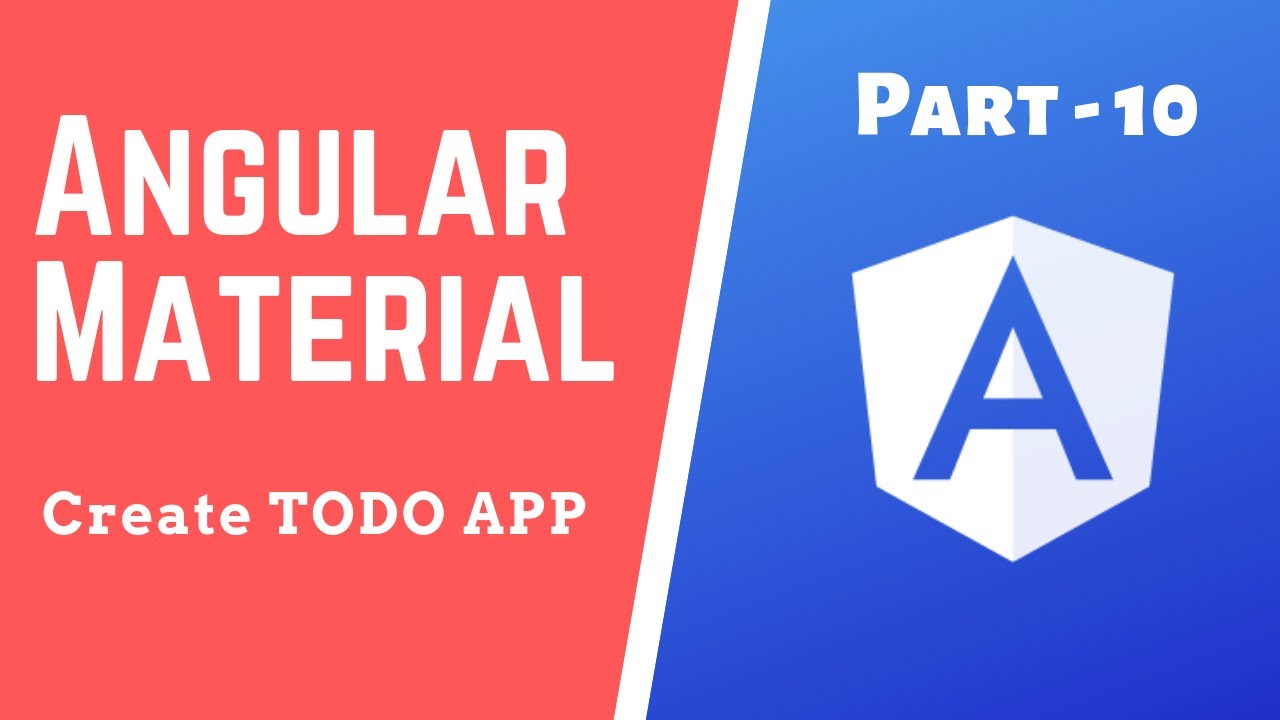 AyyazZafar_'s tweet card. Learn how to build a dynamic Todo App using Angular 8 and Angular Material in this comprehensive tutorial. Master ng-model implementation and prepare for backend integration in this step-by-step...
