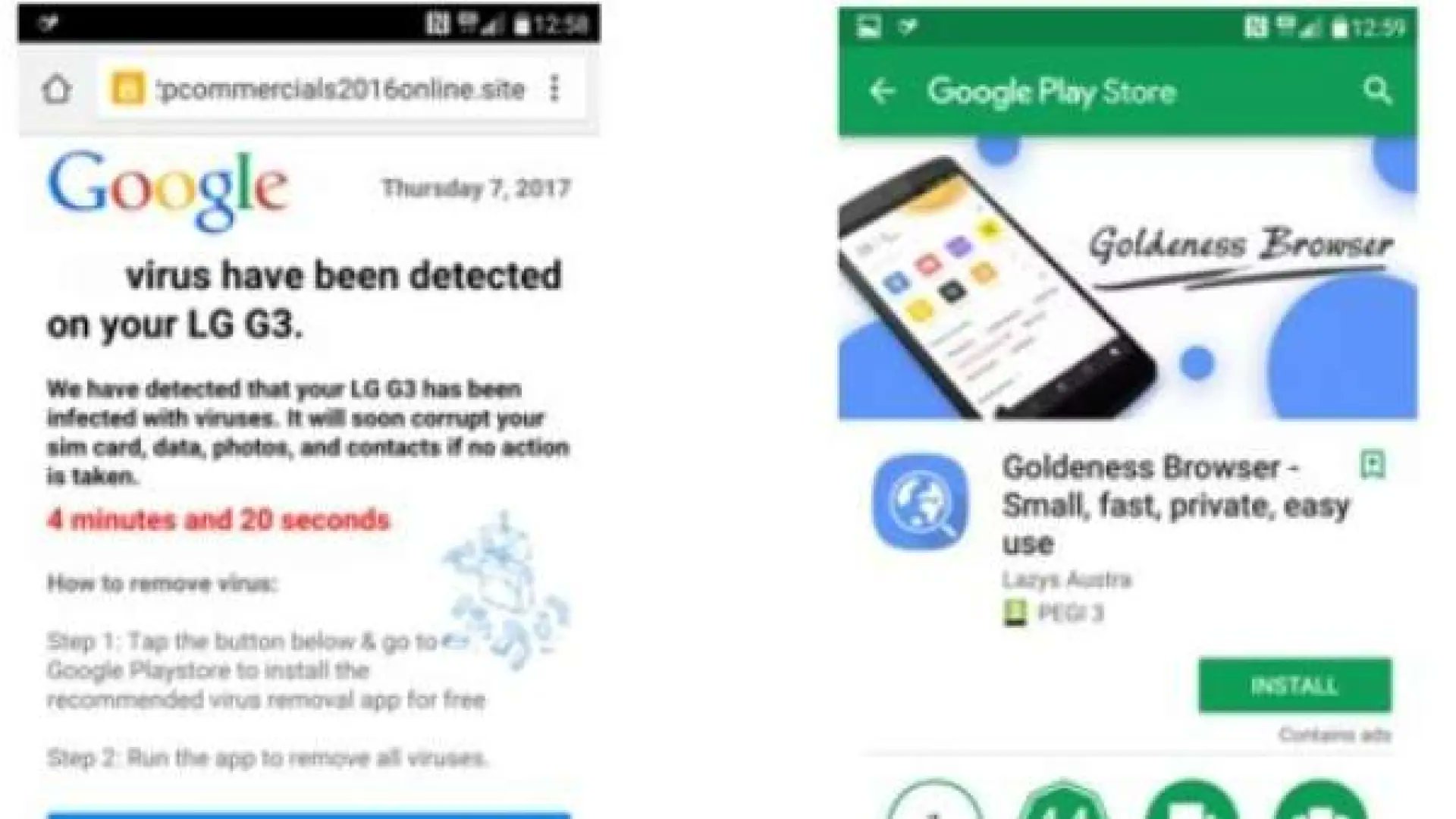 MalwareAndroid's tweet card. La compañía de ciberseguridad Check Point ha descubierto un código malicioso presente en unas 60 aplicaciones de la tienda Google Play Store, varia...