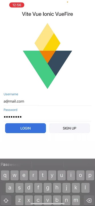 aaronksaunders's tweet card. Upcoming Vite Vue Ionic Firebase With VueFire Video Tutorial #Shorts