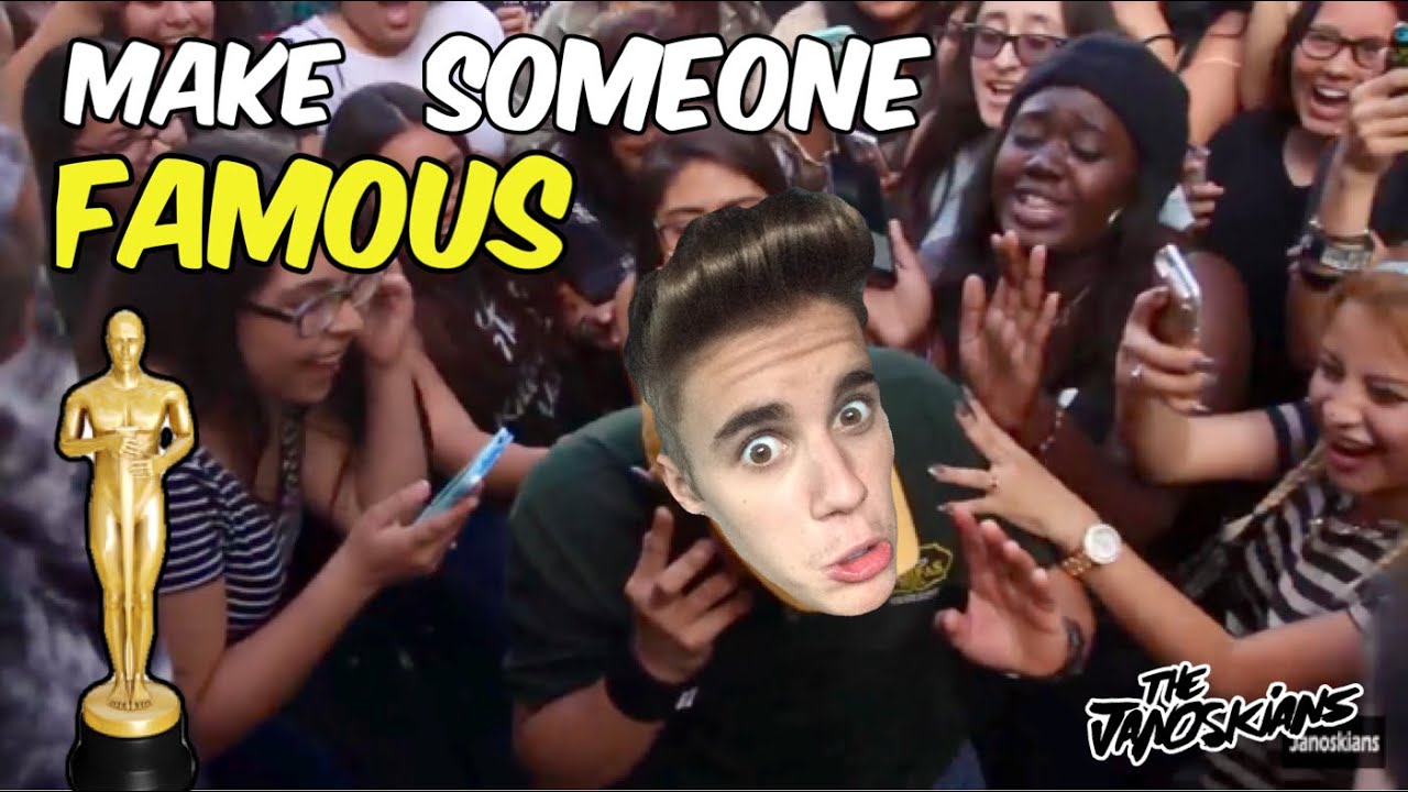 BrooksBeau's tweet card. Famous Person Prank