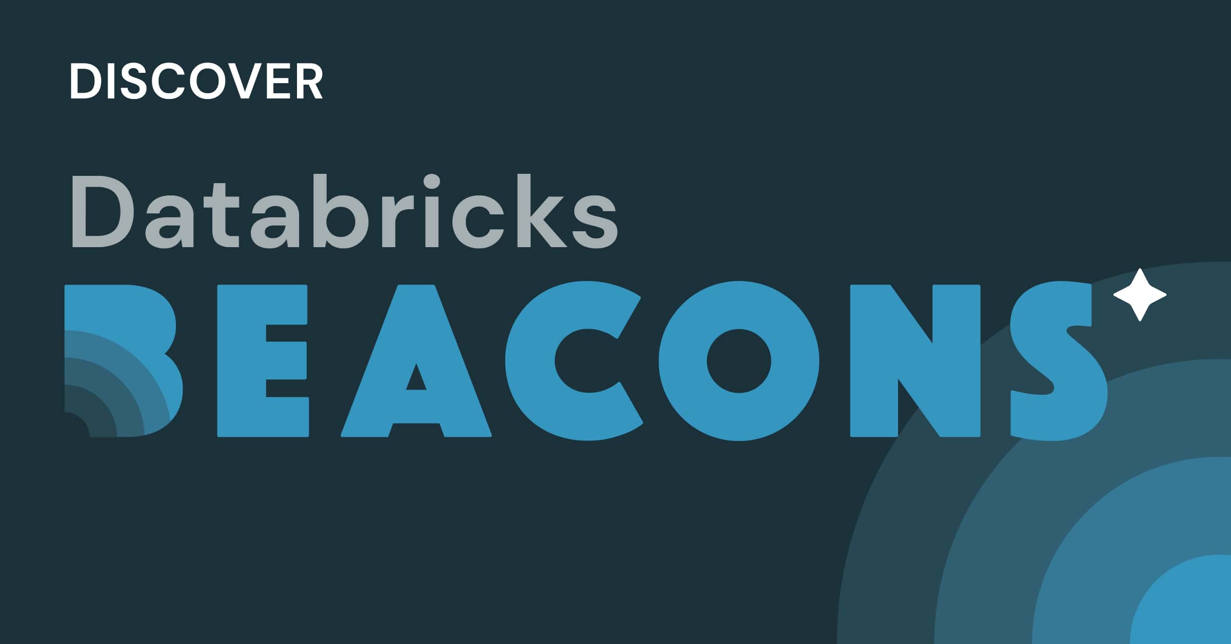 databricks's tweet card. Learn more about the new Databricks Beacons program (which recognizes data evangelists who share their knowledge/expertise with the community), the individual members and how to engage with them.