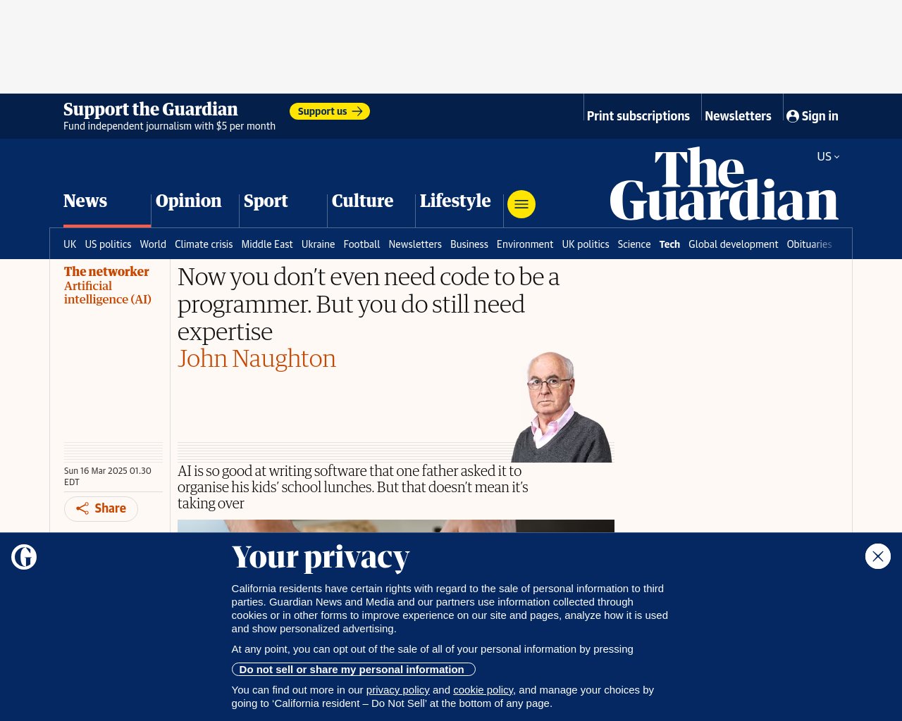 managetech_inc's tweet card. 2023年、Andrej Karpathyは、大型言語モデル（LLMs）の登場により、「最も注目される新しいプ