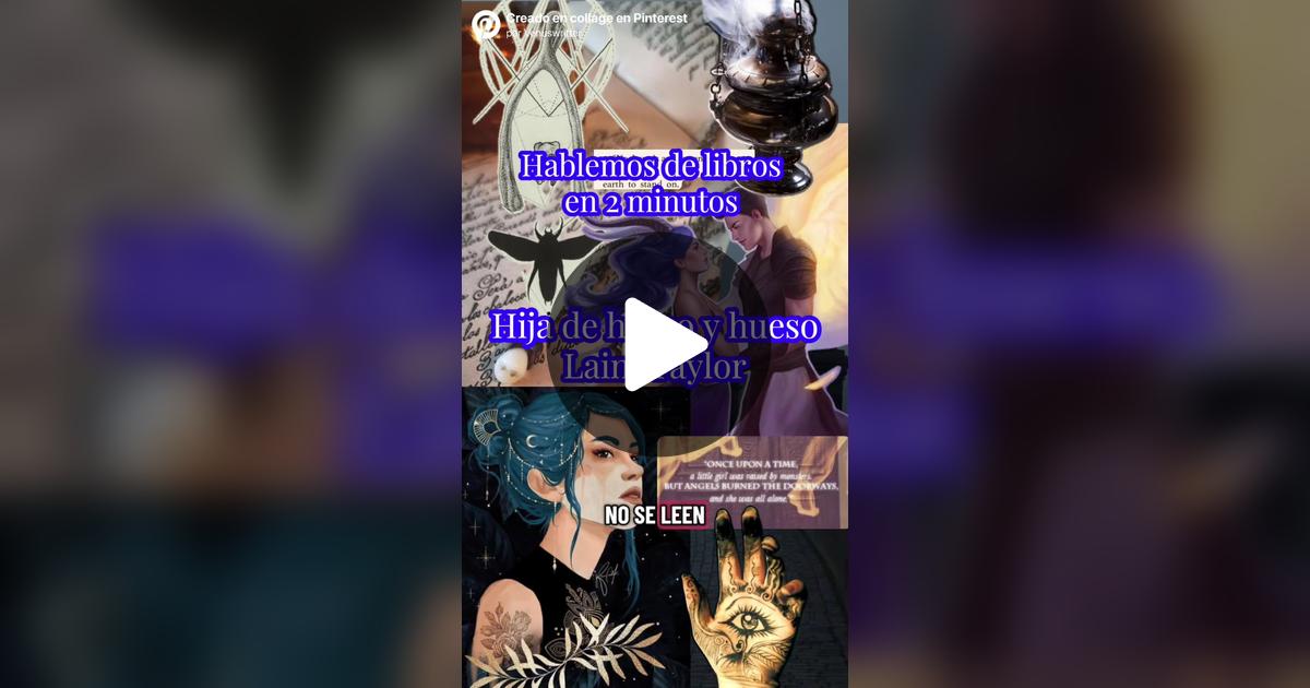 EcodeMusa11's tweet card. 69 me gusta, 7 comentarios. "Un libro donde la magia se paga con dientes, los ángeles queman puertas y una chica de cabello azul descubre un amor prohibido entre dos vidas. Hija de Humo y Hueso es un...