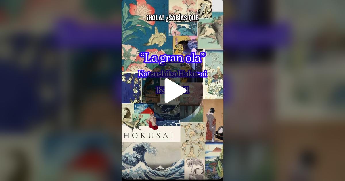EcodeMusa11's tweet card. 403 me gusta, 2 comentarios. "La Gran Ola de Kanagawa no solo es una imagen… es un recordatorio. Un choque entre el caos y la calma. Entre la fuerza que nos arrastra y el centro interno que nos...