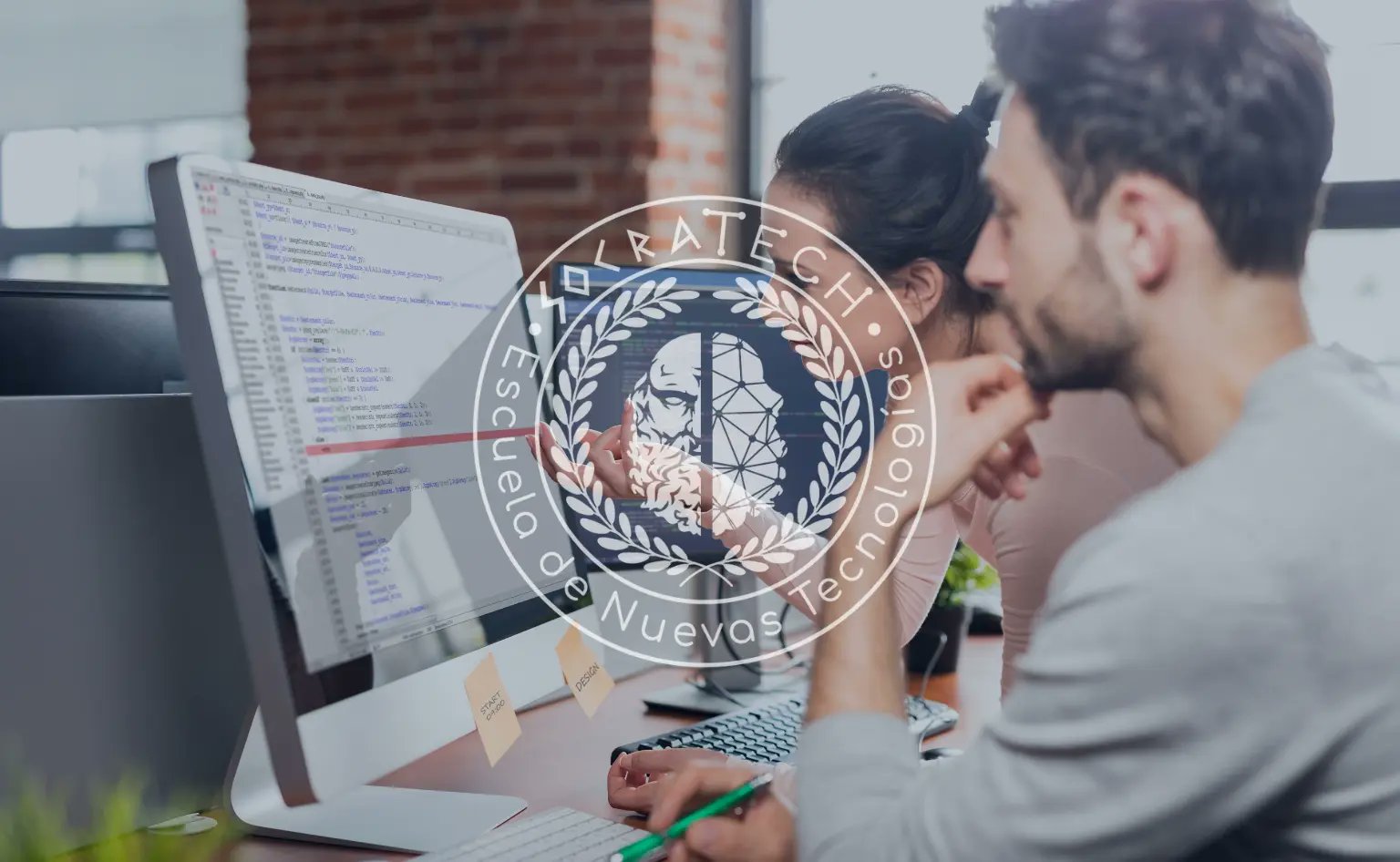 socratech_'s tweet card. Aprende programación con el Bootcamp Full Stack Web Developer y domina el desarrollo web en 4 meses. ¡Alto nivel de empleabilidad!