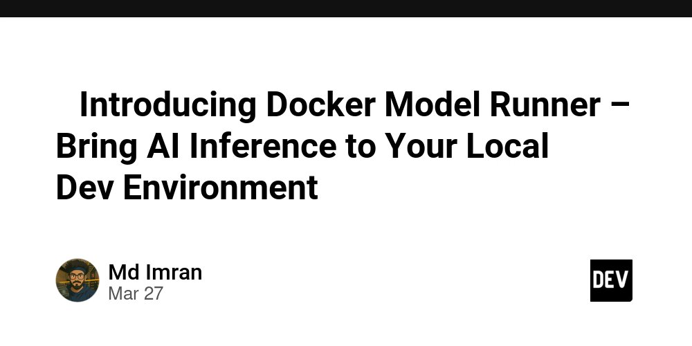 DockerTrends's tweet card. Imagine running LLMs and GenAI models with a single Docker command — locally, seamlessly, and without the GPU fuss. That future is here. Docker has officially launched Docker Model Runner, and it’s...