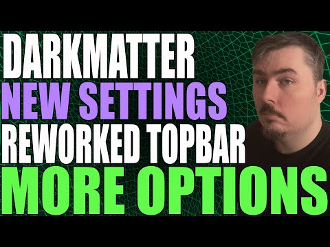 KaosSverige's tweet card. Updates to DarkMatter Shell Dotfiles for Hyprland Movable TopBar and more #linux #FOSS #CachyOS #Nobara #PikaOS #EndeavourOS