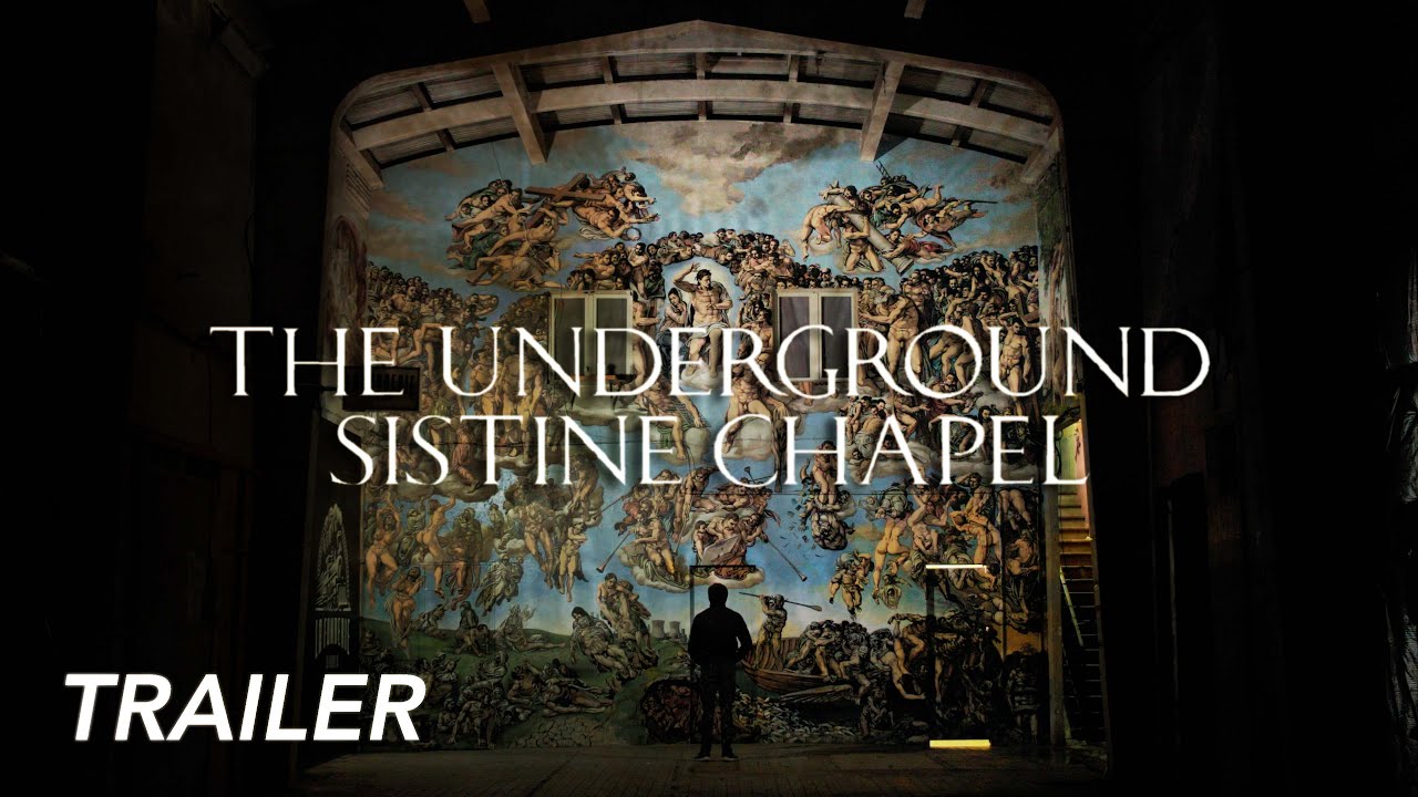 guillaumeh's tweet card. Documentaire 2021 - The Underground Sistine Chapel - Bande-annonce