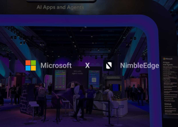 NimbleEdgeInc's tweet card. NimbleEdge and Microsoft partner to build Foundry Local for Android