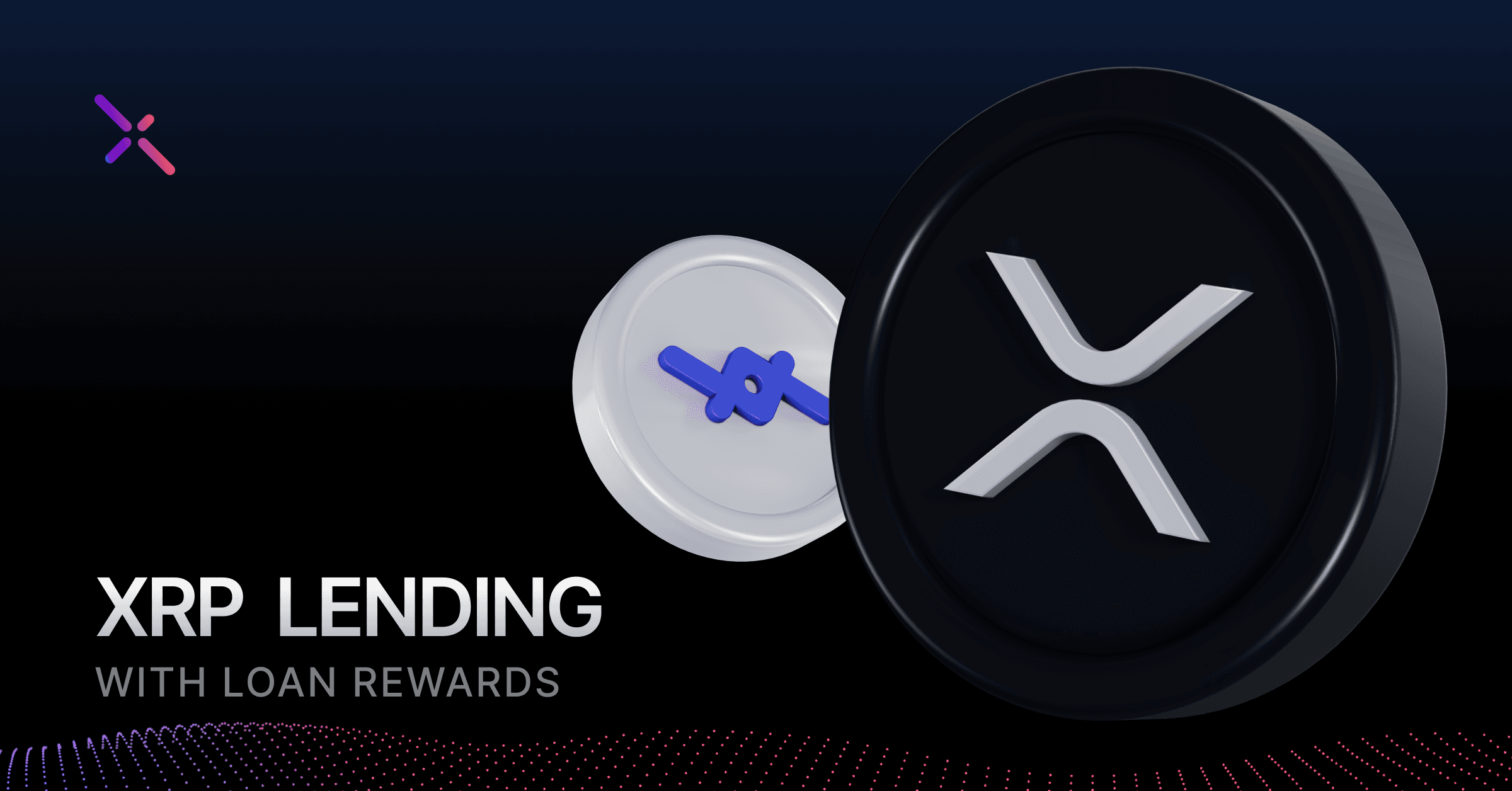 GemSnippets's tweet card. Metal X Expands Lending: XRP Now Eligible for LOAN Rewards