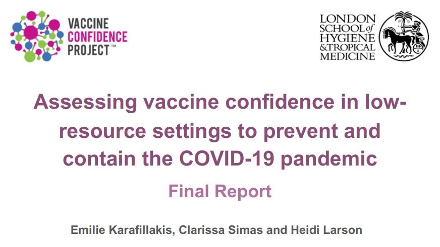 vaccine_trust's tweet card. This report uses VCP data from 2015 - May 2021 to assess local barriers and drivers to adult vaccine uptake in Low - Middle Income Countries, with a view to supporting the development of targeted...