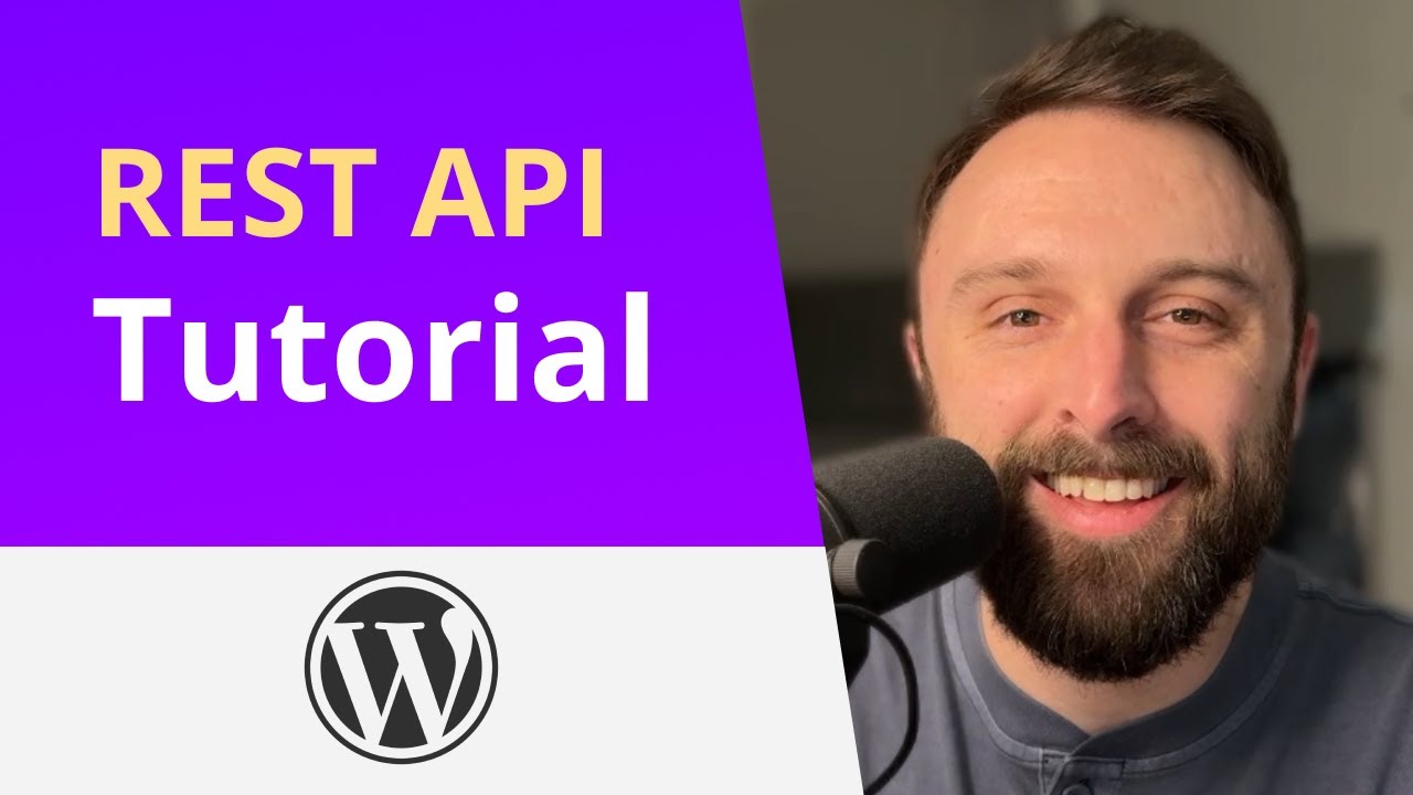 learnwebcode's tweet card. WordPress REST API Tutorial (JavaScript Live Search Example)